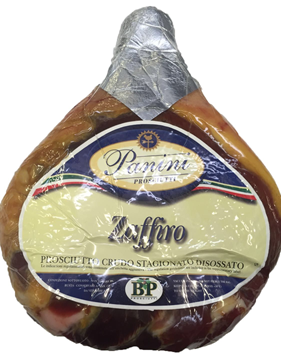 Dry italian ham Zaffiro +/- 6.5kg Price per kg 6.5kg