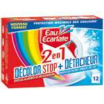 Eau Ecarlate 2in1 Decolor Stop Wipes Anti-Decolouration & Stain remover x12