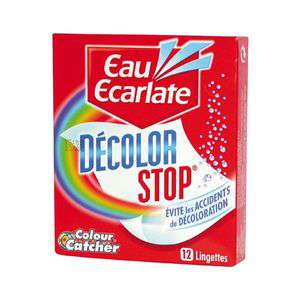 Eau Ecarlate Decolor Stop Wipes Anti-Decolouration x12
