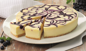 Gluten Free Blueberry Swirl Cheesecake slice 114g