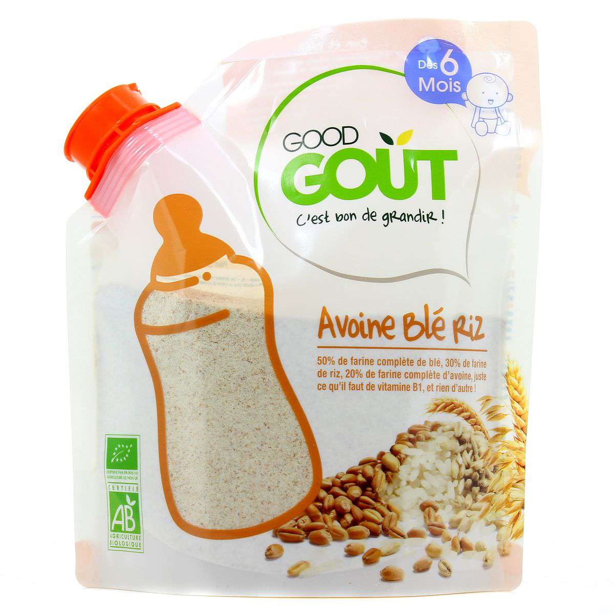 Good Gout Organic Oat Wheat & Rice from 6 months 200g
