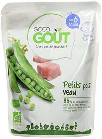 Good Gout Organic Peas & Veal from 6 months 190g