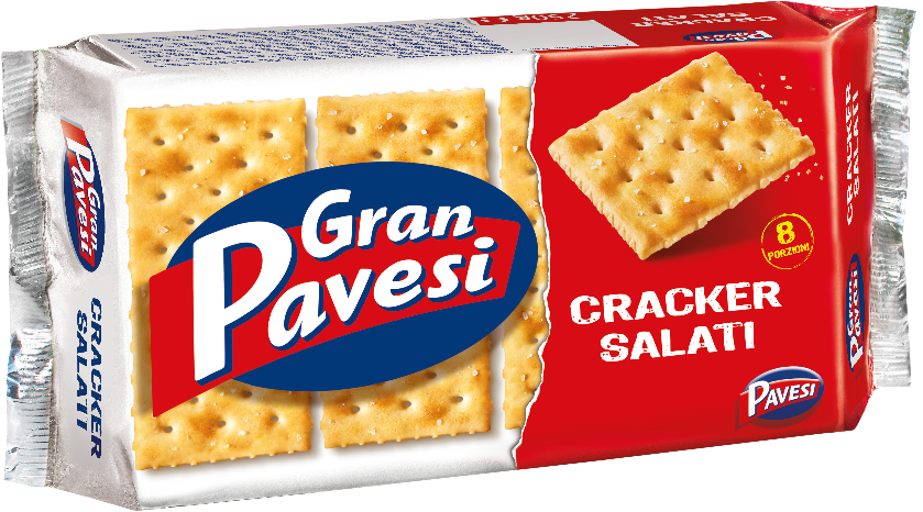 Gran Pavesi Salted Crackers (Cracker Salati) 250g