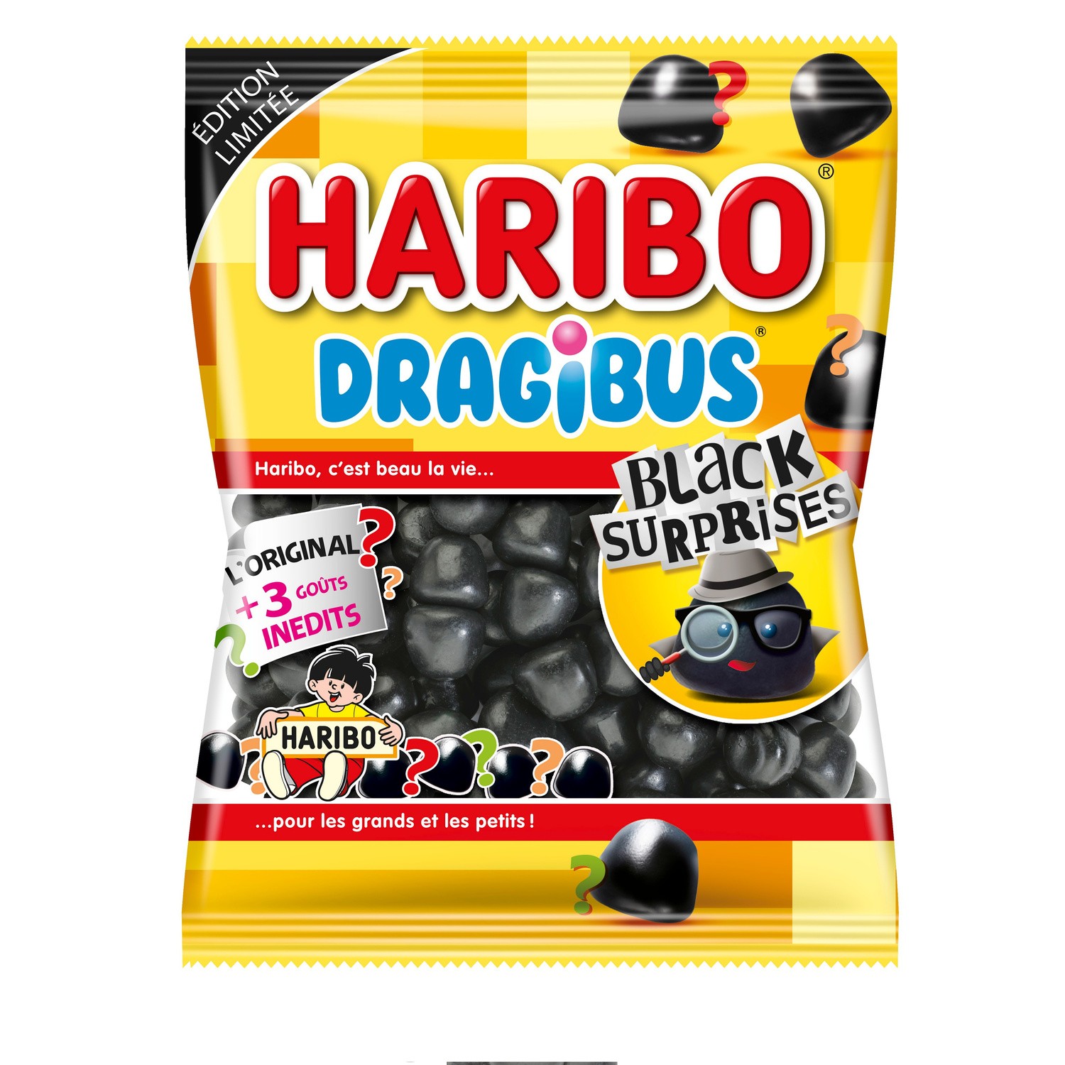 Haribo Dragibus Black Surprises 280g