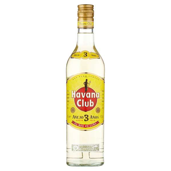 Havana Club Anejo 3 Anos Rum 70cl