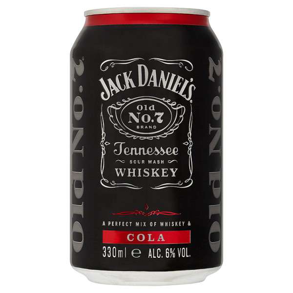 Jack Daniel's & Cola Can 330ml