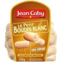 Jean Caby Minis White Boudins (Pudding) 220g