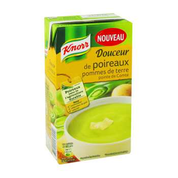 Knorr Leek soup with potatoes and touch of Comte cheese 1L