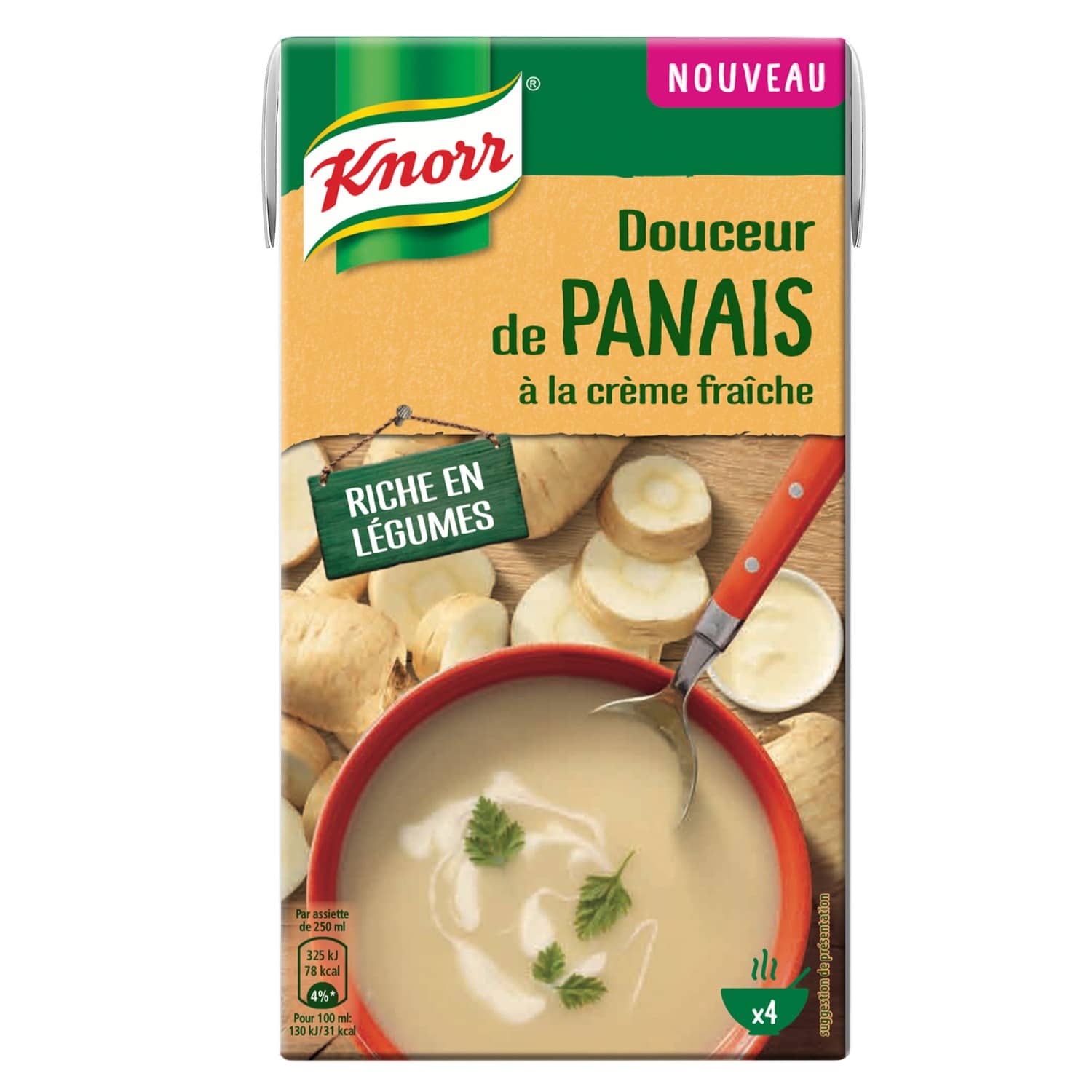 Knorr Parsnip soup with Creme Fraiche 1L