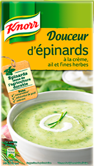 Knorr Smooth Spinach & Cream soup 1L