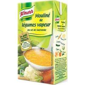 Knorr Steamed vegetable mouline soup with a hint of salt 1L