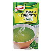 Knorr Sweetness of spinach with Boursin cheese soup 50cl