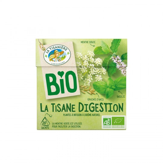 La Tisaniere Organic Infusion Digestion x20 sachets 30g