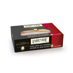 Labeyrie Whole Duck foie gras cooked 6 persons 250g