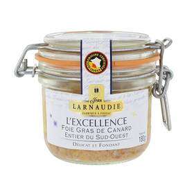 Larnaudie Duck foie gras l'excellence 170g