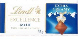 Lindt Excellence Milk Extra Creamy 35g