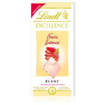 Lindt Excellence White Strawberry 90g