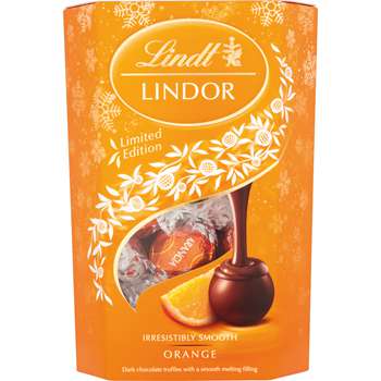 Lindt Lindor Chocolate Orange cornet 200g
