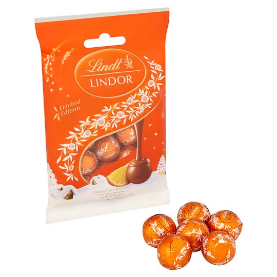 Lindt Lindor Mini Orange Truffle bag 100g