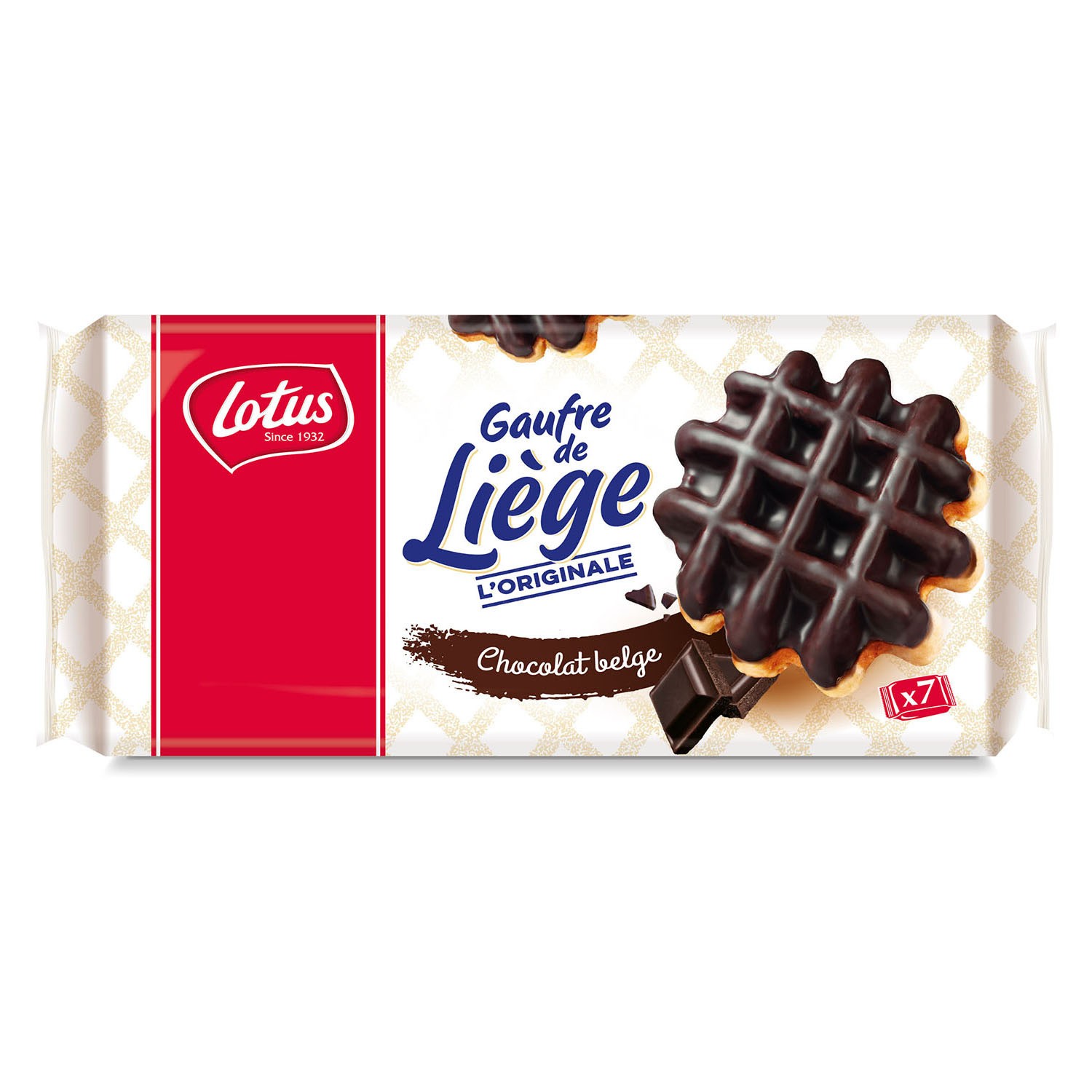 Lotus Lieges chocolate waffles x 7 350g