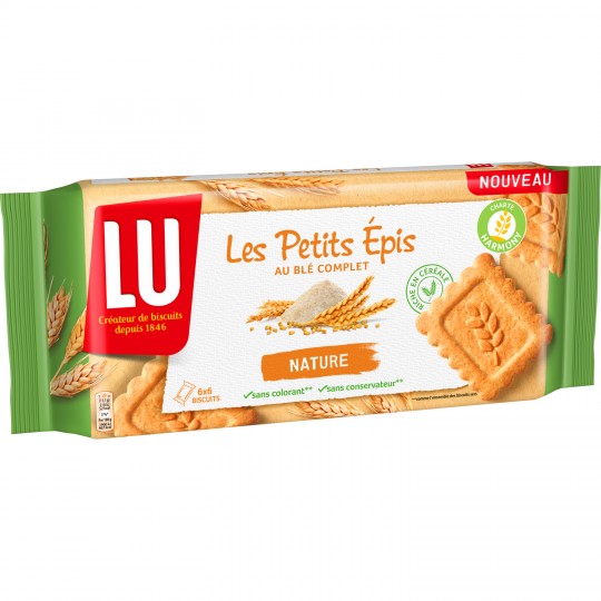 LU Les Petits Epis Plain biscuits 400g