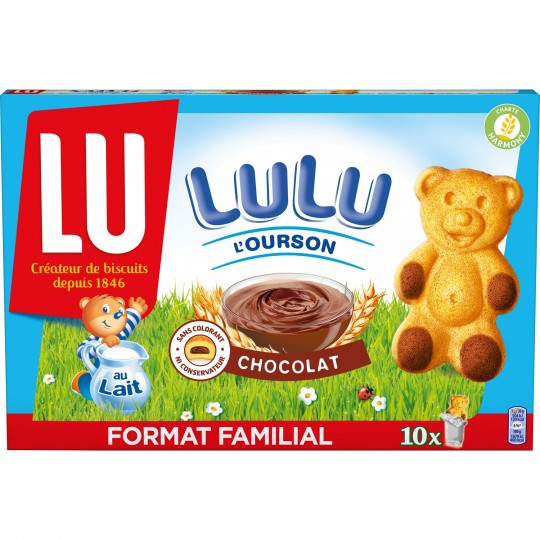 Lu Lulu The Bear Chocolate X 10 Europafoodxb Buy Food Online From Europe Best Price