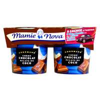 Mamie Nova Chocolate & coconut yogurts 2x150g