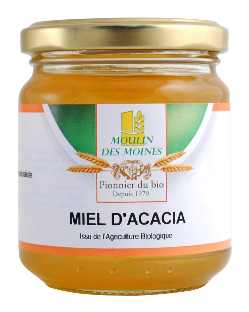 Moulin des Moines Organic Acacia Honey 250g