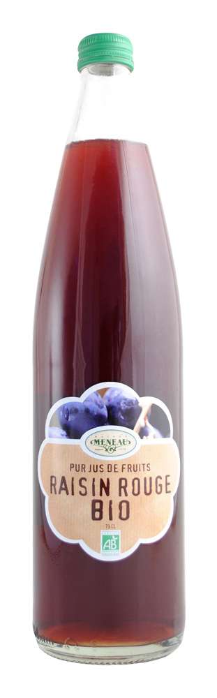 Moulin des Moines Organic Red grape juice 75cl