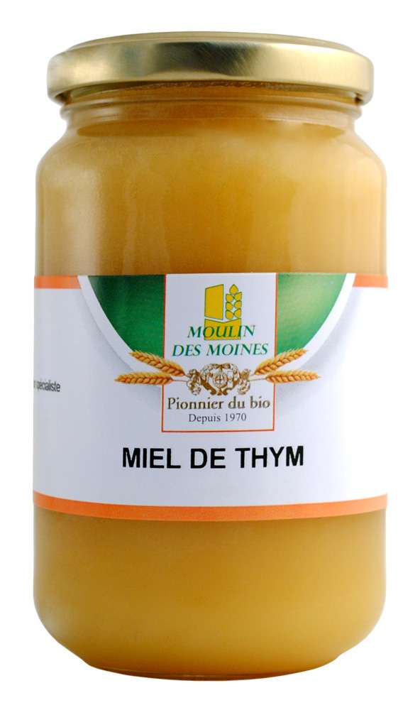 Moulin des Moines Organic Thyme Honey 500g