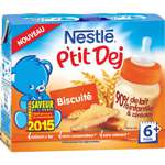 Nestle Baby B'fast Biscuit Cereal 2x250ml from 6 months