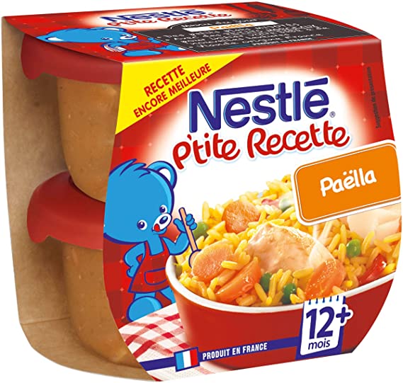 Nestle P Tite Recette Paella From 12 Months 2x0g Europafoodxb Buy Food Online From Europe Best Price