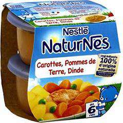 Nestle Naturnes Carrots, potatoes & Turkey from 6 months 200g