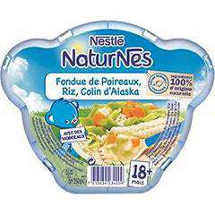 Nestle Naturnes Leeks, Rice & Alaska Pollock from 18 months 250g