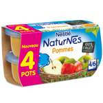 Nestle Naturnes Plain Apple 4x130g from 4 months