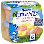 Nestle Naturnes Potatoes & Salmon 2x200g from 6 months