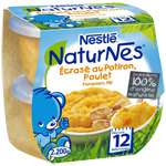 Nestle Naturnes Pumpkin crushed & chicken 2x200g from 12 months
