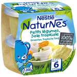 Nestle Naturnes Vegetable & Tropical Sole fish 2x200g from 6 months
