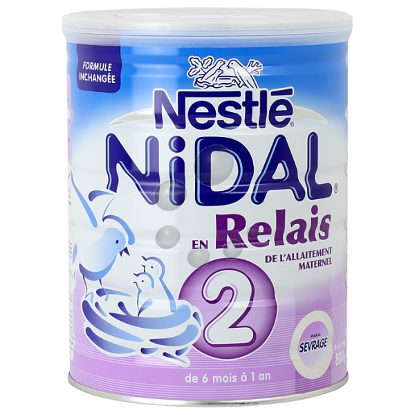 Nestle Nidal Relais baby milk Formula 2 800g