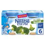 Nestle P'tit Pot with Broccoli 2x80g from 6 months
