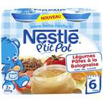 Nestle P'tit Pot with Vegetables & Bolognese pasta from 6 months