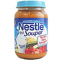 Nestle P'tit Souper Tomatoes, Pasta & Courgettes from 6 months 200g