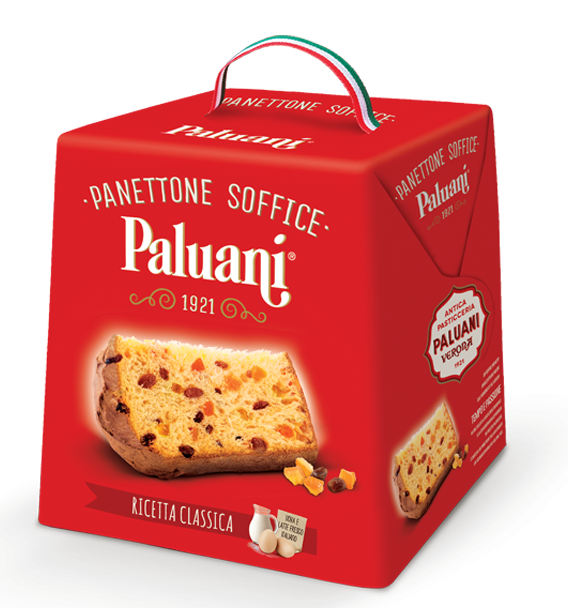 Paluani Panettone with Raisins & Candied fruit 500g