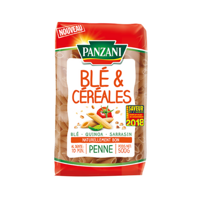 Panzani Wheat & Cereal Pasta Penne 400g