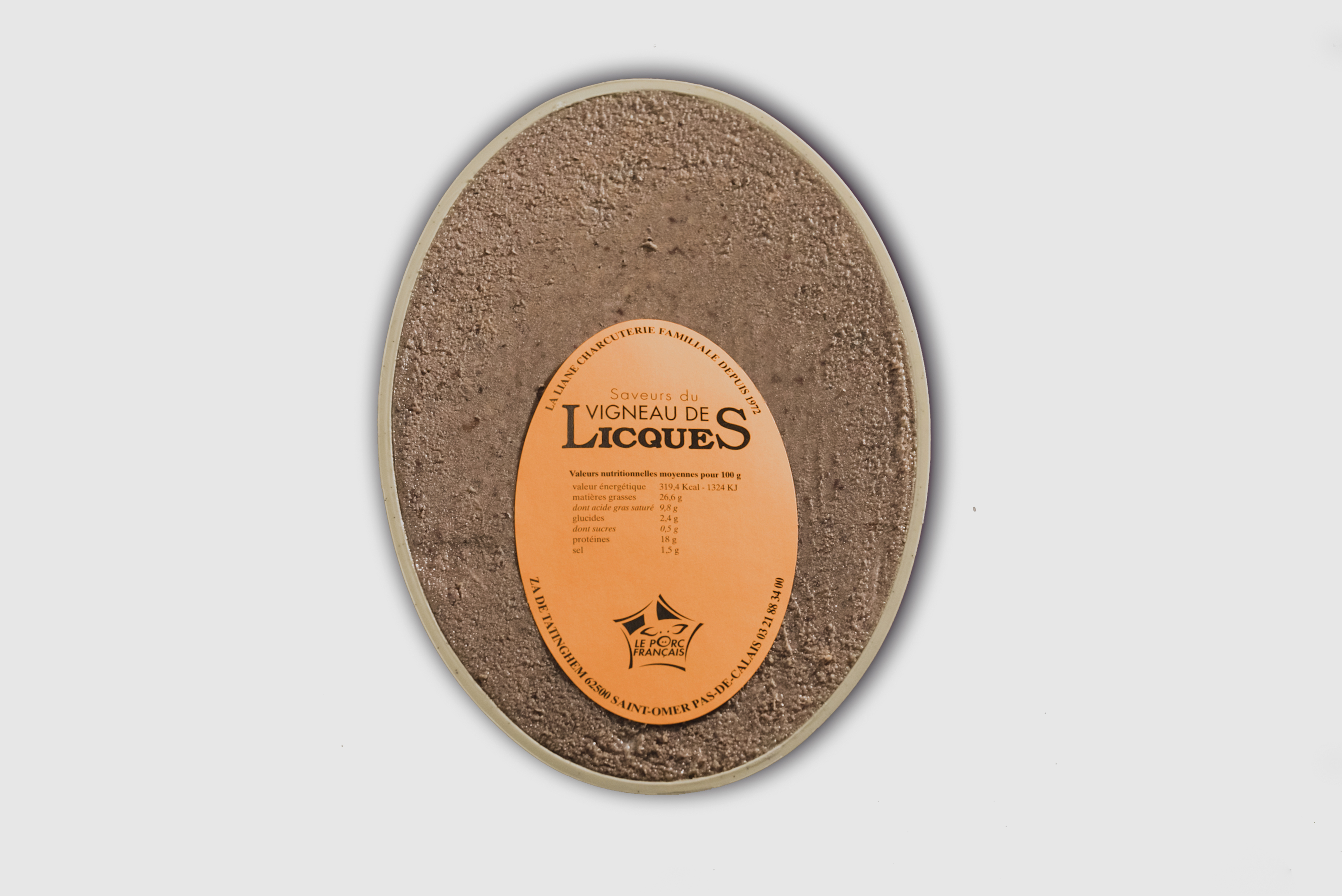 Pate a la Louche (Pork & Spice Terrine) - Local producer 656g