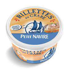 Petit Navire Potted Crab (Rillettes) 125g