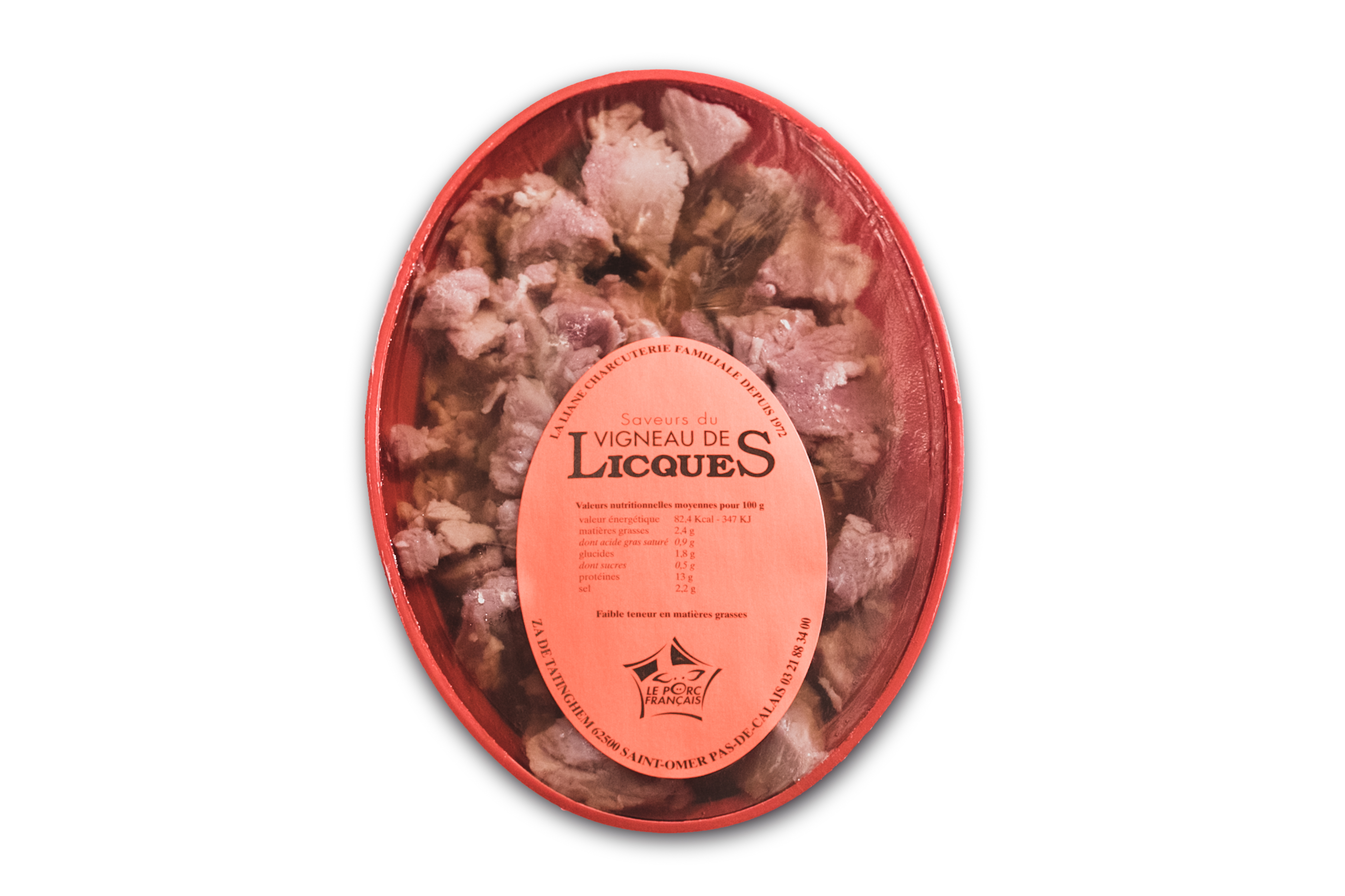 Petit Sale Lillois (Porc boneless in jelly) - Local Producer 656g