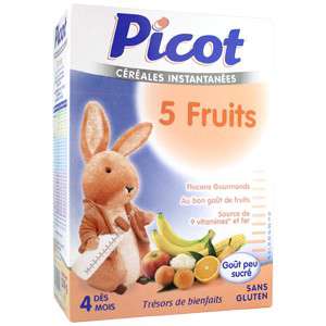 Picot 5 fruits Cereals 200g