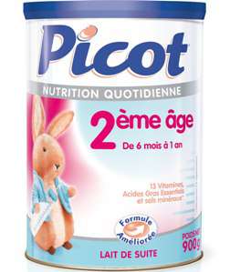 Picot baby milk Formula 2 900g