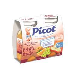 Picot Organic Multifruits juice 2x130ml